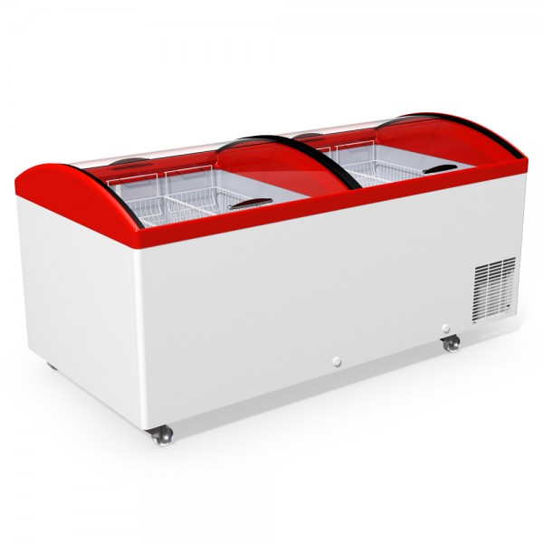 Морозильная бонета JUKA M1000V с гнутым стеклом