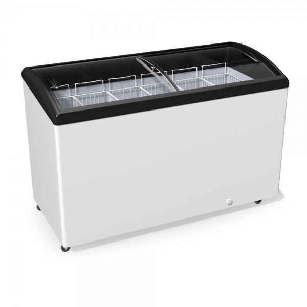Морозильный ларь JUKA  M500S  506 л, гнутое стекло