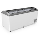 Морозильный ларь JUKA  M 800 D с гнутым стеклом