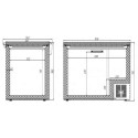 Морозильный ларь JUKA M300Z, 326 л 